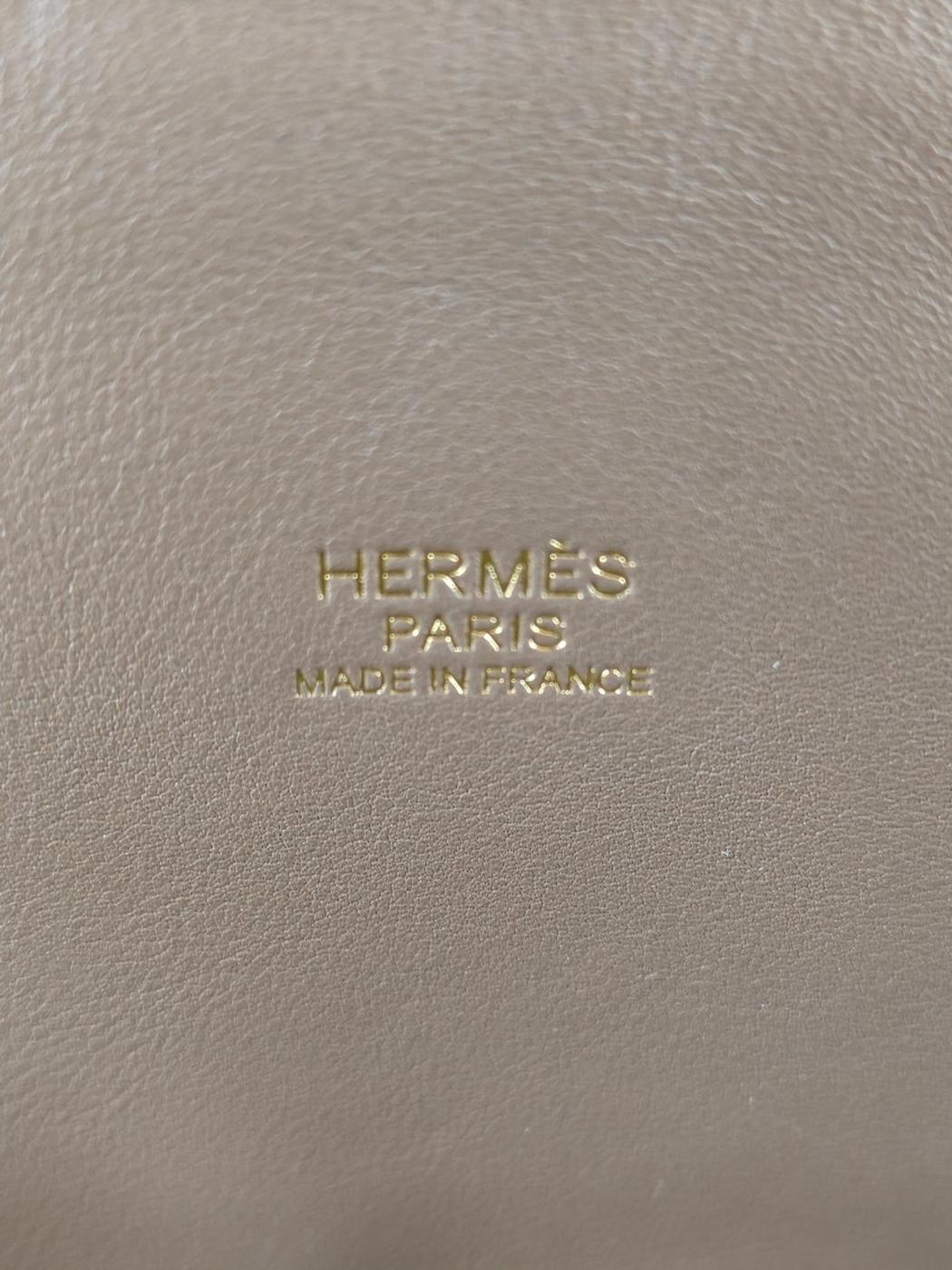 HERMES 爱马仕 Boyre 31 2WAY手提包/单肩包 棕褐色 Etoupe D刻印 成色佳 复古 正品 管理编号：11074