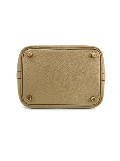 HERMES 爱马仕 Picotin Lock PM 手提包 W刻米色 商品编号：11136