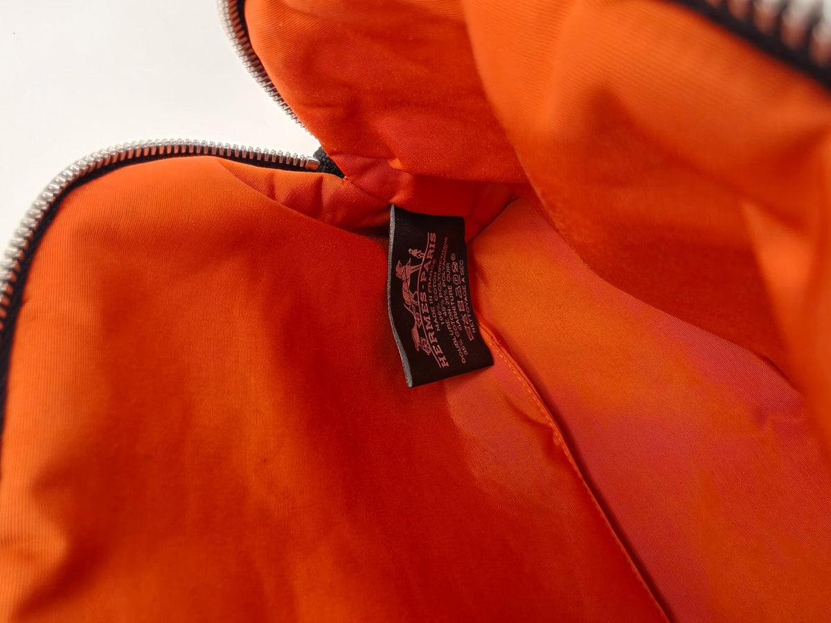 HERMES 爱马仕 Bolide 化妆包 黑色 管理编号：11180