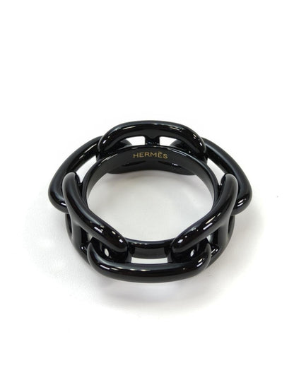HERMES Chaine d'Ancre Scarf Ring Black Reference number: 11215