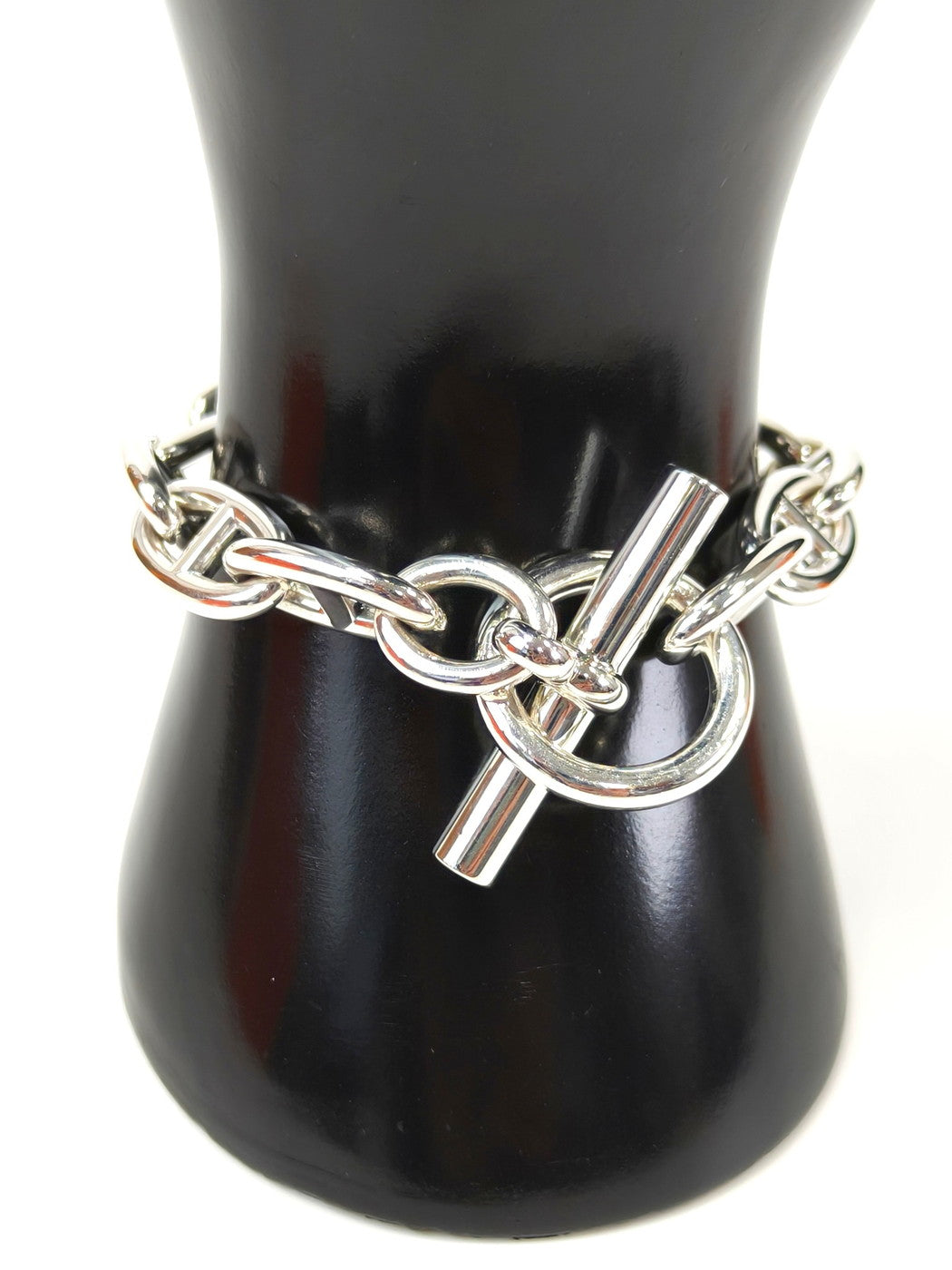 HERMES 爱马仕 Chaine d'Ancre GM 12扣手链 银色 商品编号：11221
