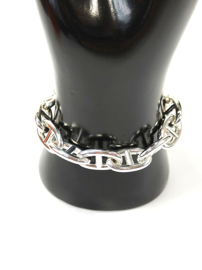 HERMES 爱马仕 Chaine d'Ancre GM 12扣手链 银色 商品编号：11221