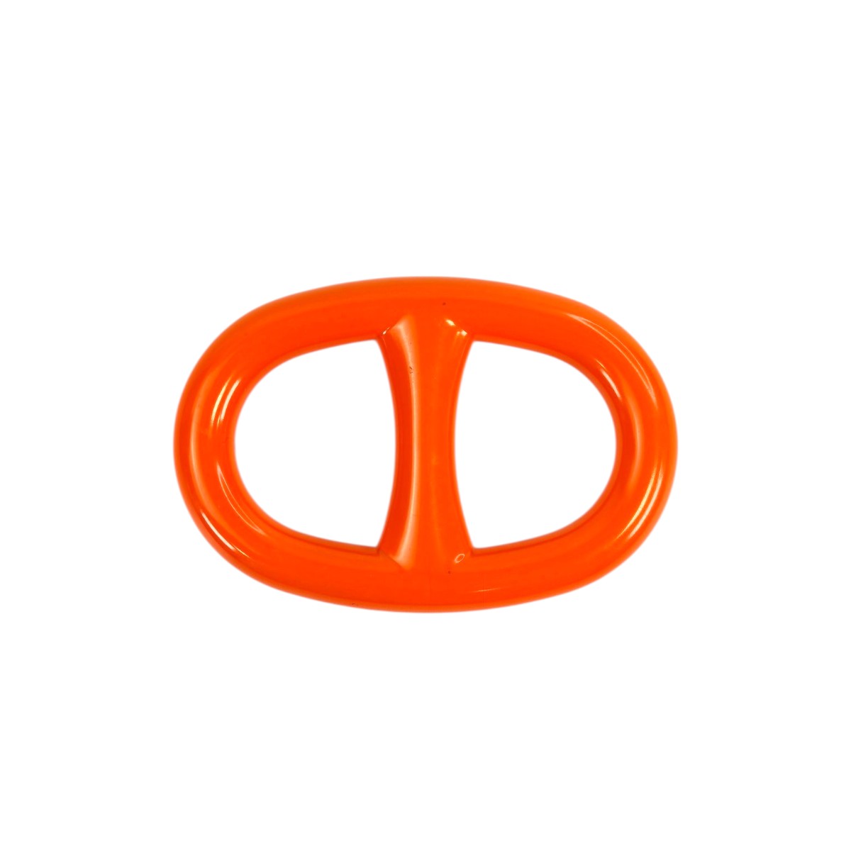HERMES 爱马仕 Chaine d'Ancre 丝巾扣 橙色 商品编号：11315