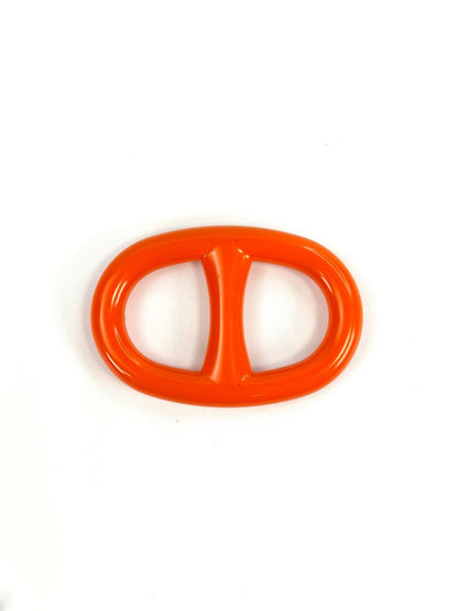 HERMES 爱马仕 Chaine d'Ancre 丝巾扣 橙色 商品编号：11315