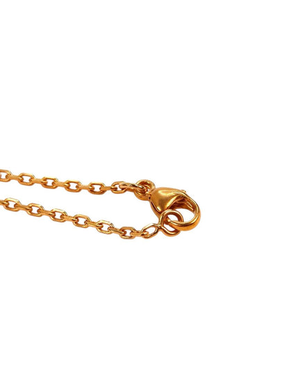 HERMES Pop H Necklace Pink x Rose Gold Model Number: 11316