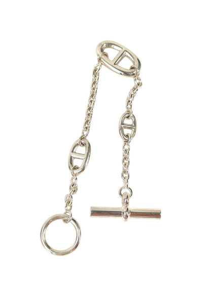 HERMES Chaine d'Ancre Farandole Bracelet Silver Model Number: 11361