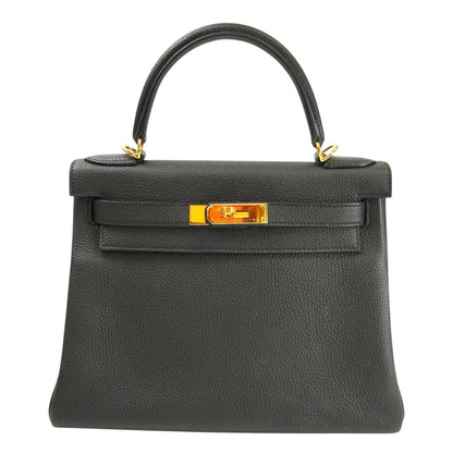HERMES 爱马仕 Kelly 28 A刻 黑色 管理编号：11417