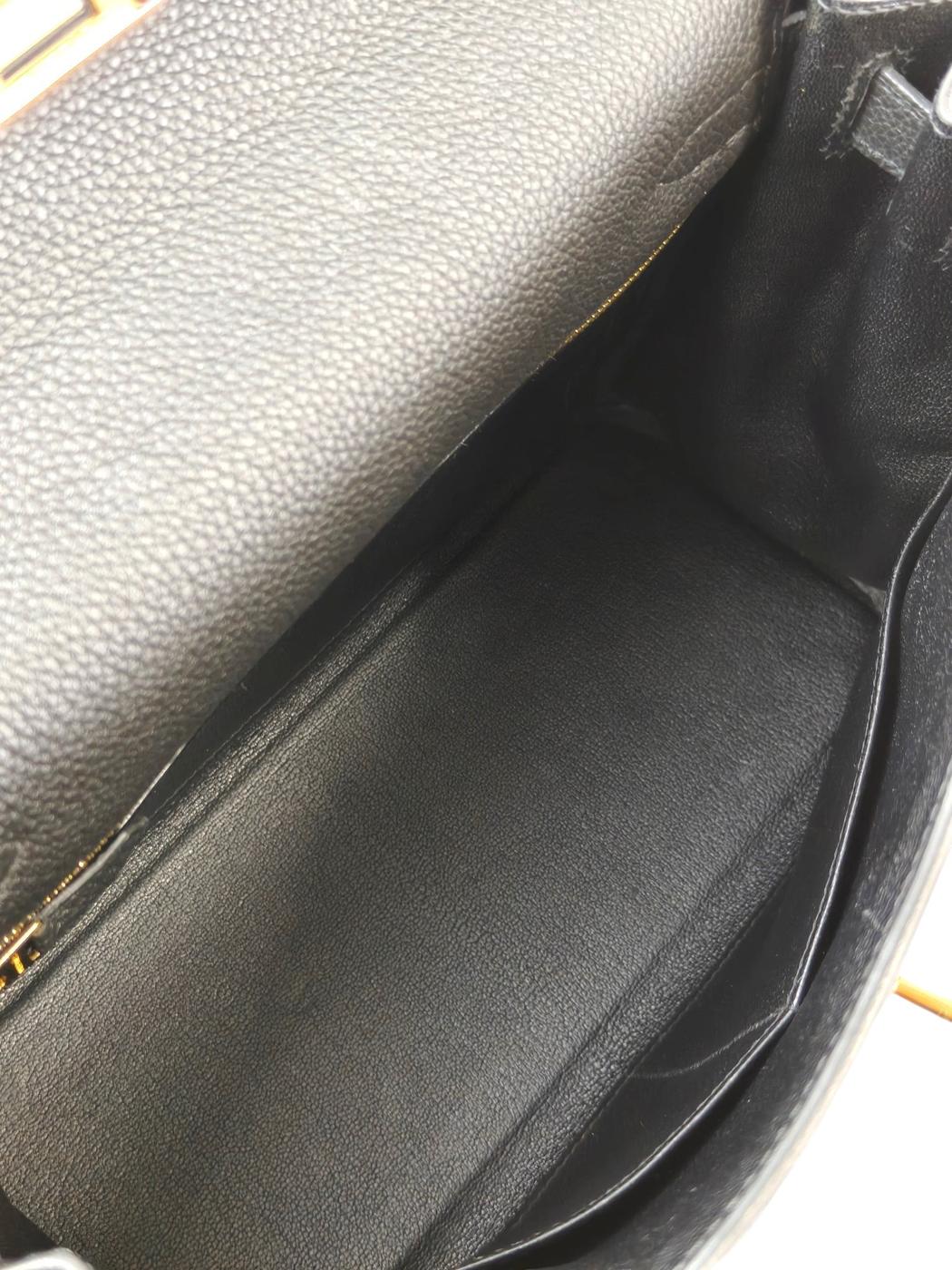 HERMES 爱马仕 Kelly 28 A刻 黑色 管理编号：11417