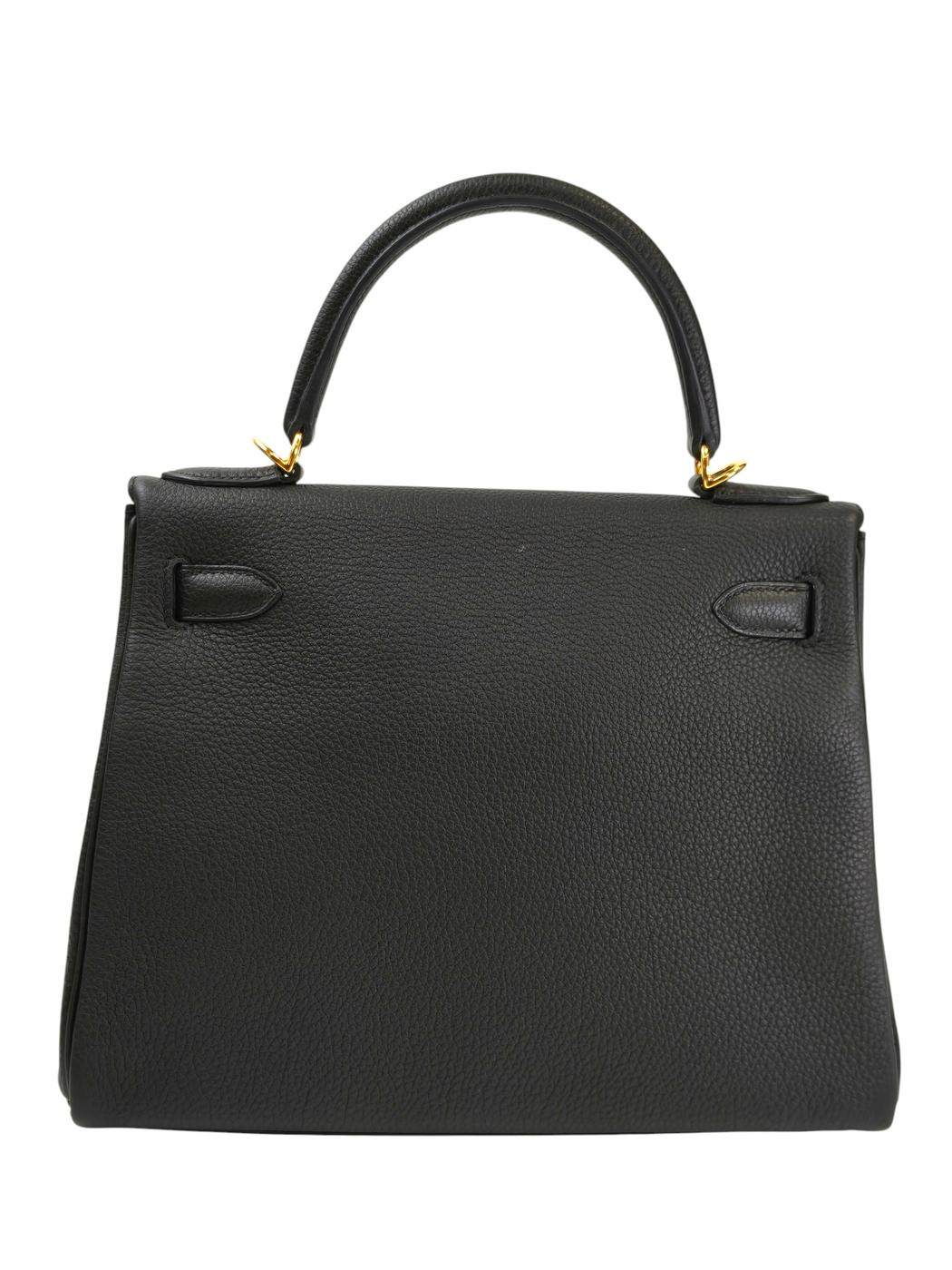 HERMES 爱马仕 Kelly 28 A刻 黑色 管理编号：11417