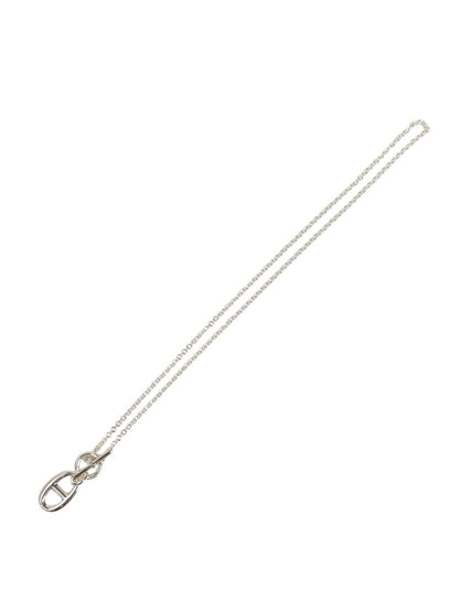 HERMES Chaine d'Ancre Amulette Necklace Silver Model number: 11470