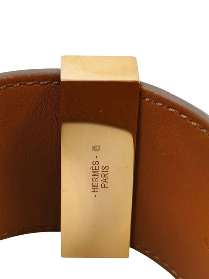 HERMES Collier de Chien B-stamp Bangle Pink Reference Number: 11505