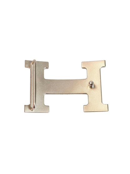 HERMES 爱马仕 Constance H扣腰带扣 银色 商品编号：11644