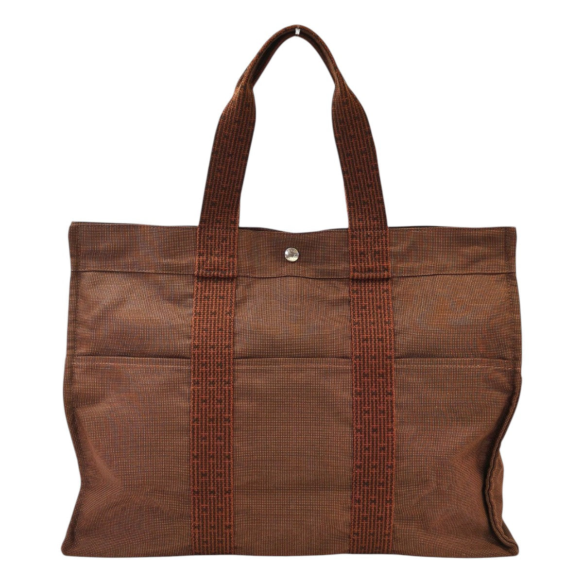 HERMES 爱马仕 Herline GM 托特包 棕色 管理编号：11684