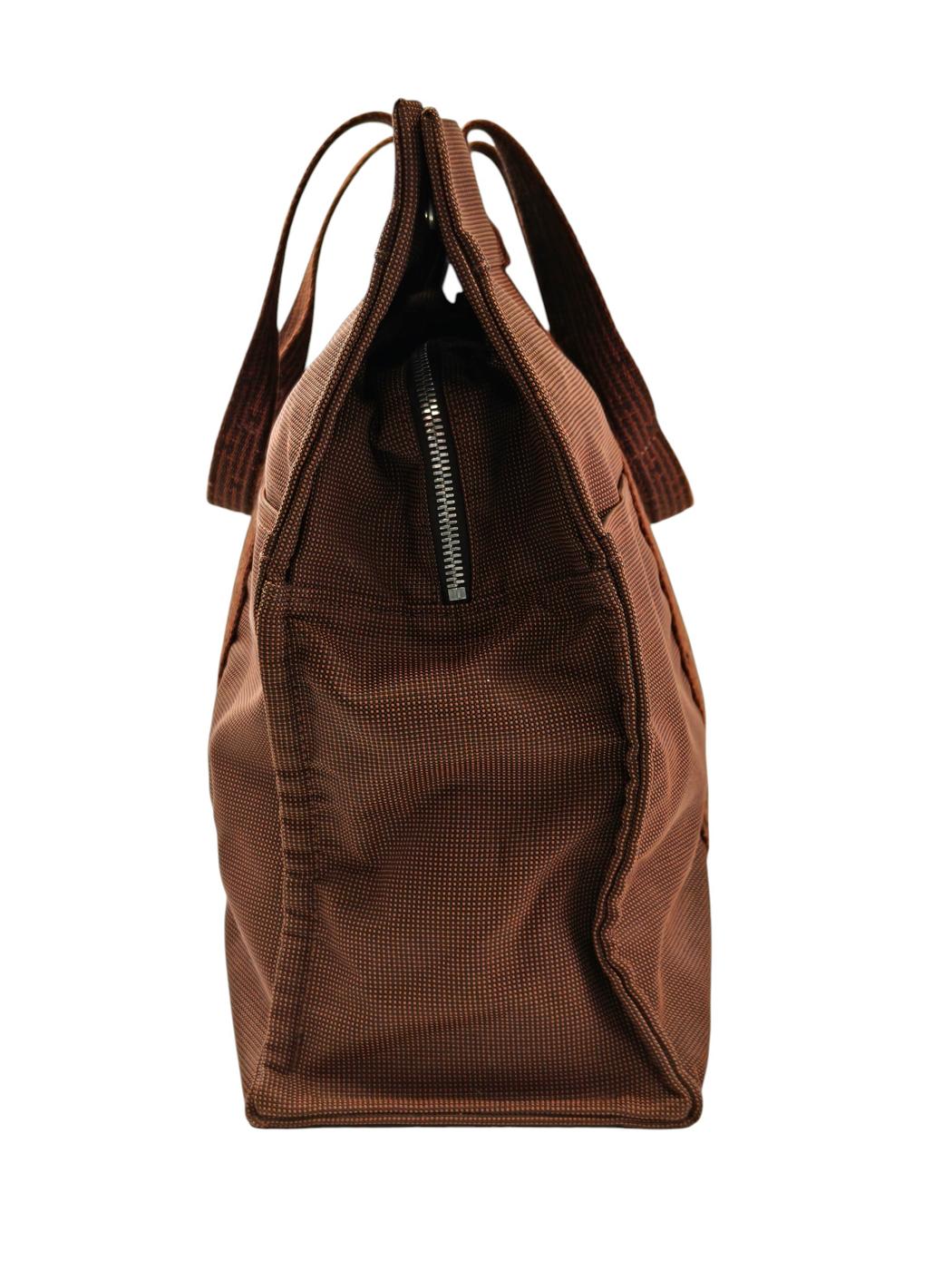 HERMES 爱马仕 Herline GM 托特包 棕色 管理编号：11684