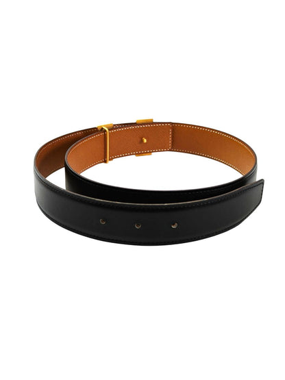 HERMES Constance H Belt Reversible Black x Brown Model number: 11722