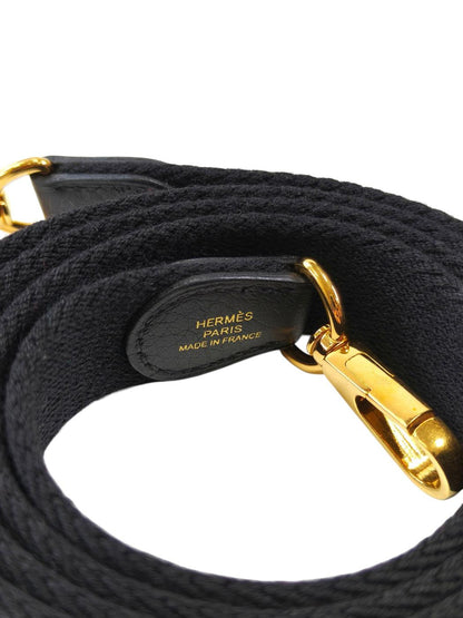 HERMES エルメス エブリン TPM トリヨン U刻印 ショルダーバッグ 黒 管理番号：11843