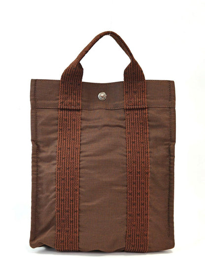 HERMES 爱马仕 H Line Ad PM Cadena 钥匙×2 双肩包 棕色 管理编号：11864