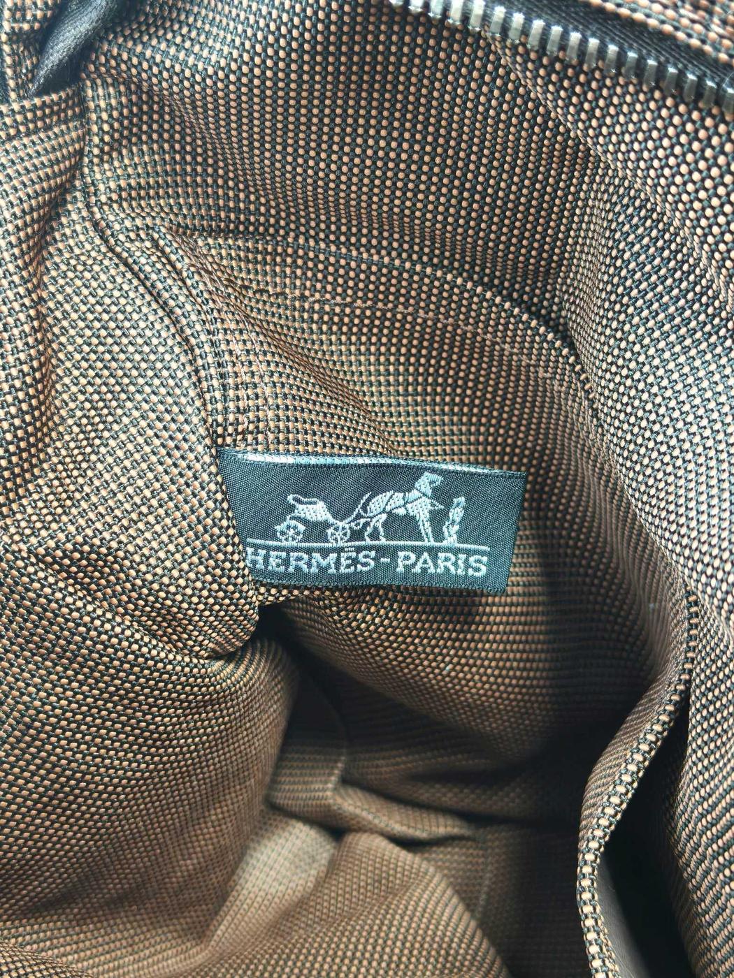 HERMES 爱马仕 H Line Ad PM Cadena 钥匙×2 双肩包 棕色 管理编号：11864