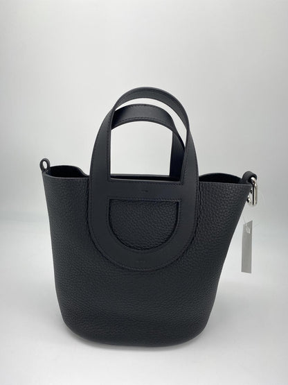 【新品同様】エルメス HERMES インザループ18 ブラック/シルバー トリヨン 未使用品 2024年 W刻印 管理番号：9164