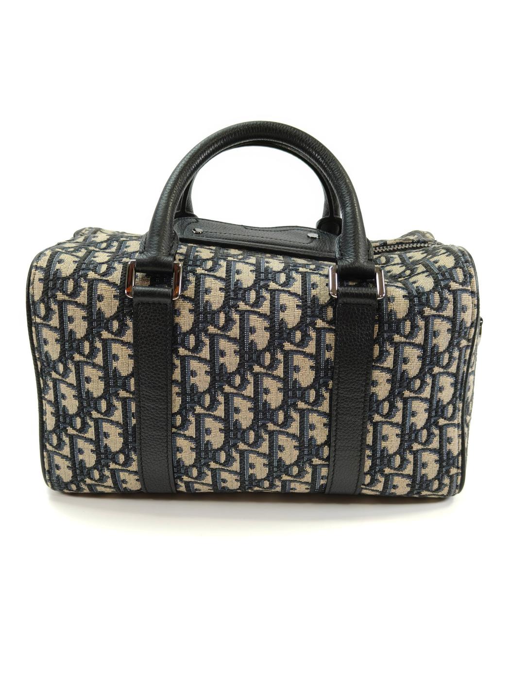 Christian Dior ディオール 2Way ハンドバッグ ショルダーバッグ DIOR LINGOT 26 トロッター シルバー金具 管理番号：10066