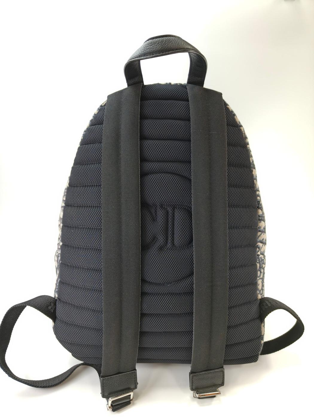 Christian Dior 迪奥 Oblique 双肩包 深蓝色 管理编号：11049