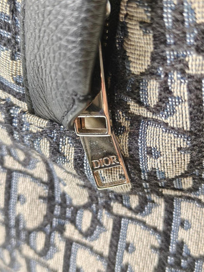Christian Dior 迪奥 Oblique 双肩包 深蓝色 管理编号：11049