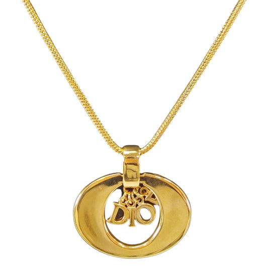 Christian Dior Dior Cannage Necklace Gold Product number: 11094