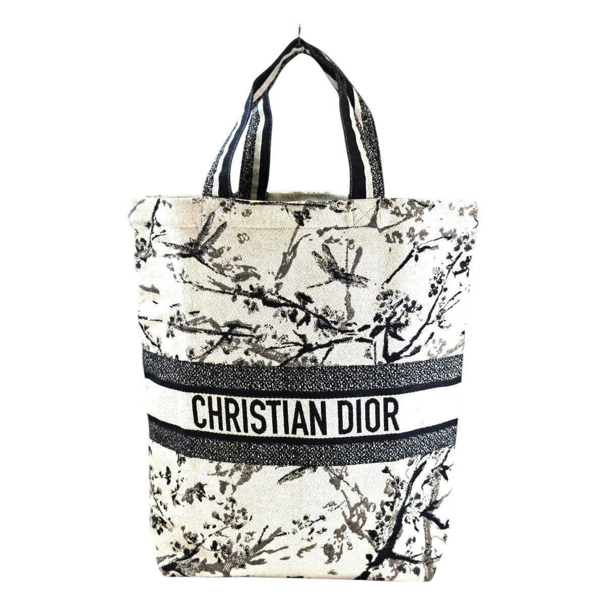Dior 迪奥 赠品 帆布托特包 黑色×白色 管理编号：11467