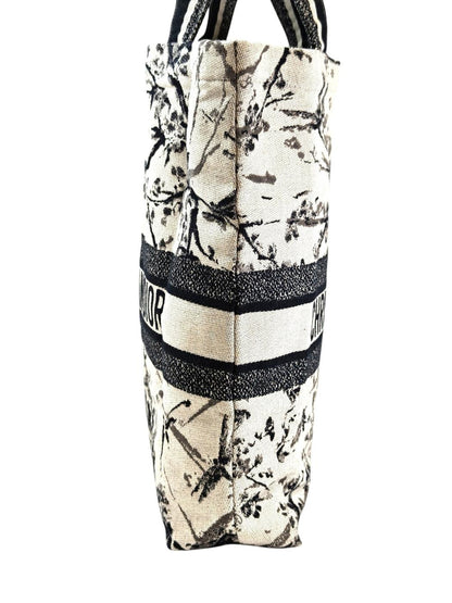 Dior 迪奥 赠品 帆布托特包 黑色×白色 管理编号：11467