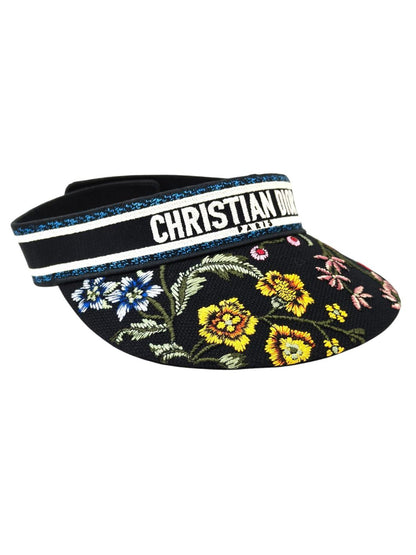Dior Floral D-Smash Visor Black Ref: 11604