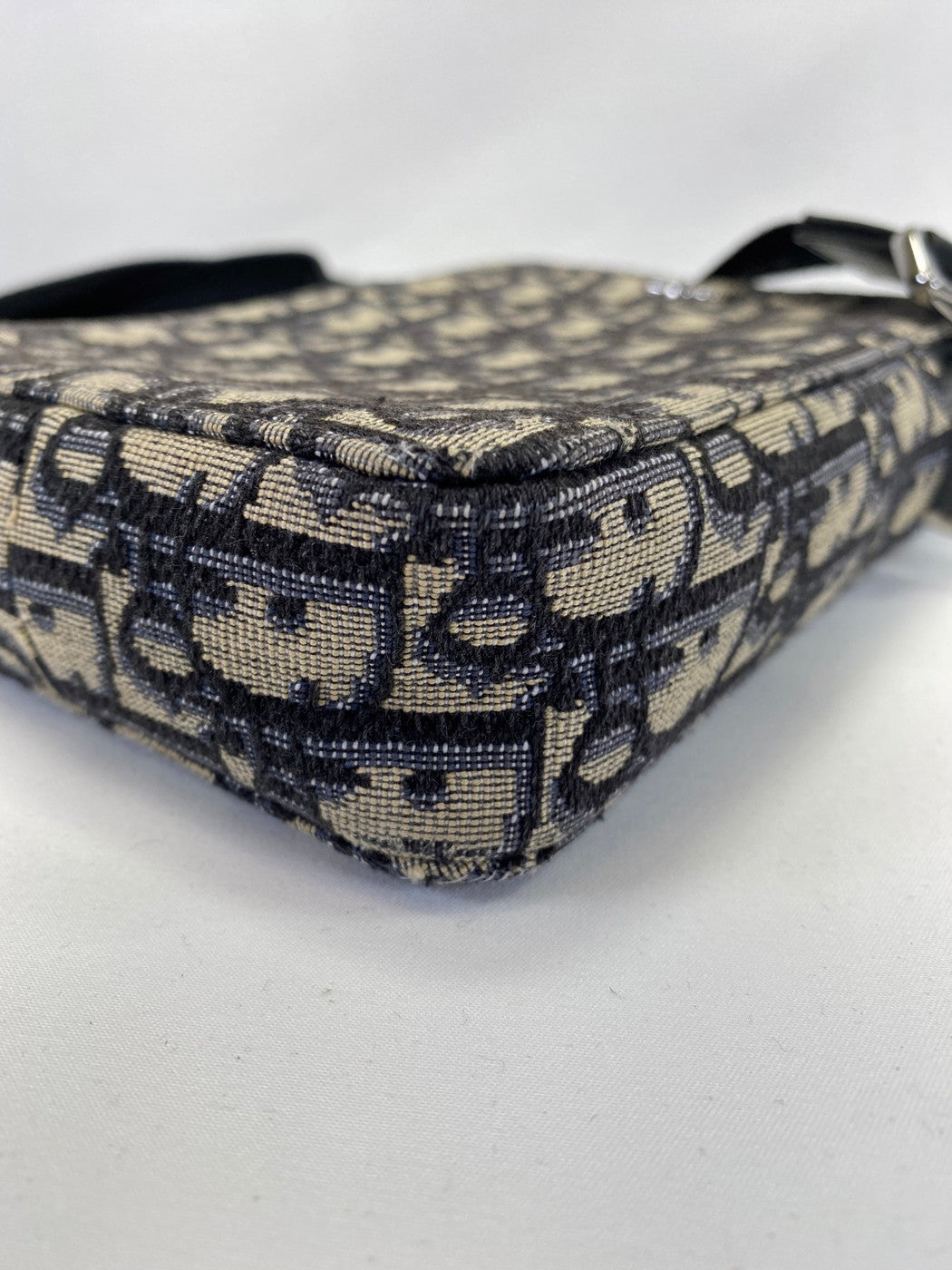 DIOR ディオール メッセンジャーポーチ ショルダーバッグ オブリーク ネイビー 2ESBC265YSE 管理番号：9434