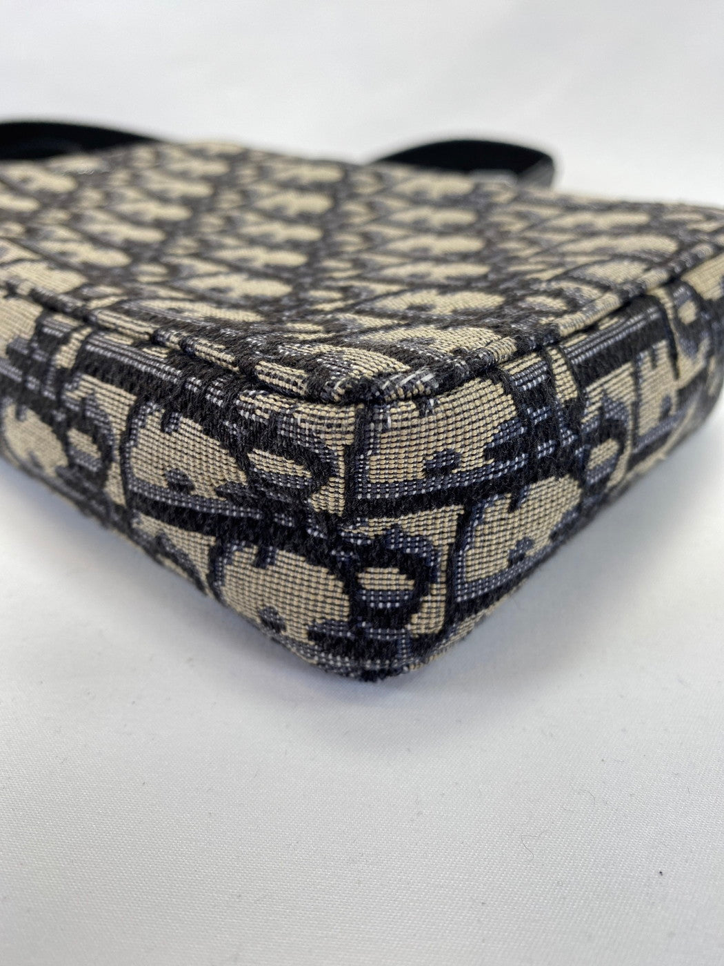 DIOR ディオール メッセンジャーポーチ ショルダーバッグ オブリーク ネイビー 2ESBC265YSE 管理番号：9434