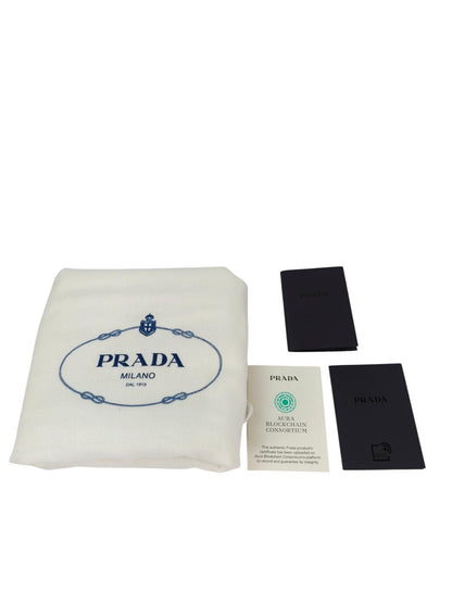 PRADA 普拉达 黑色小号皮革托特包 商品编号：11367