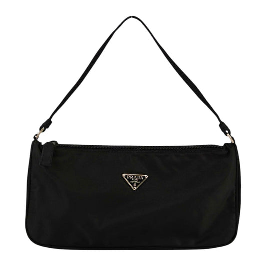 PRADA Nylon Pouch Mini Bag Black Control Number: 11526
