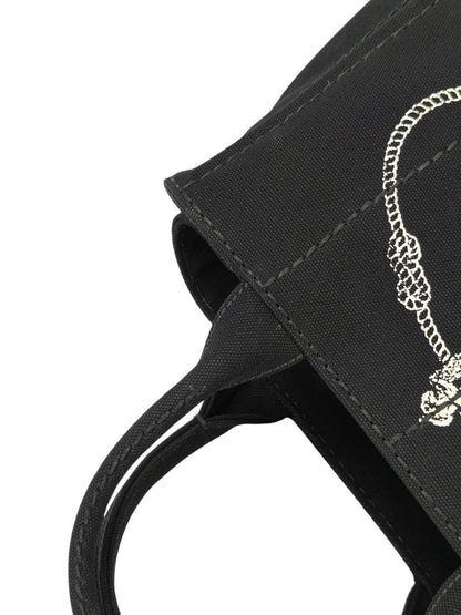 PRADA Canapa 2-Way Tote Bag Black Item Number: 11572