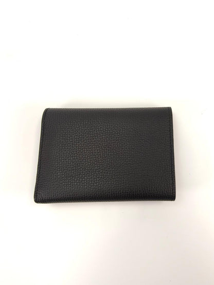 LOEWE ロエベ アナグラム バーティカル トリフォルド ウォレット 三つ折り 財布 ブラック 管理番号：10339