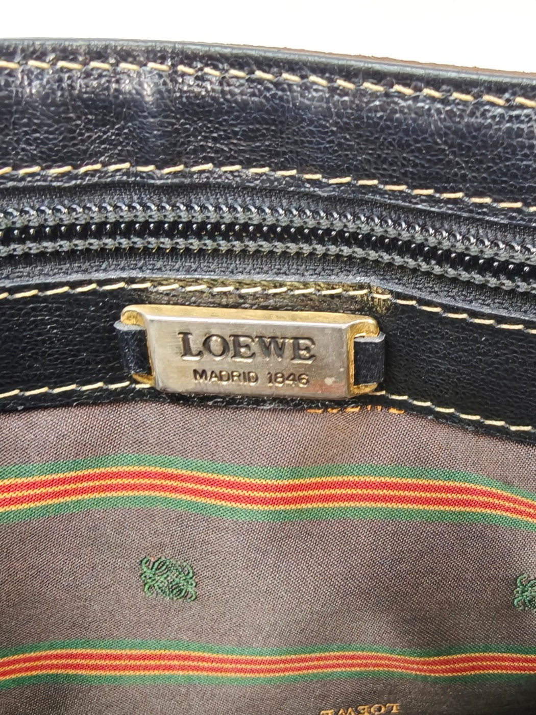 LOEWE ロエベ ベラスケス ポシェット ショルダーバッグ ブラウン 管理番号：10424