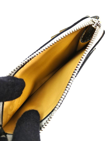 LOEWE ロエベ フラグメントケース カードケース コインケース グレー×カーキ 管理番号：10860