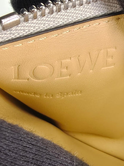 LOEWE ロエベ フラグメントケース カードケース コインケース グレー×カーキ 管理番号：10860