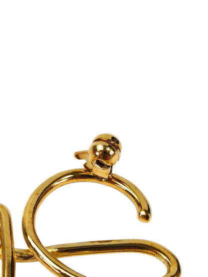 LOEWE 罗意威 Anagram 字母组合胸针 金色 款号：11457