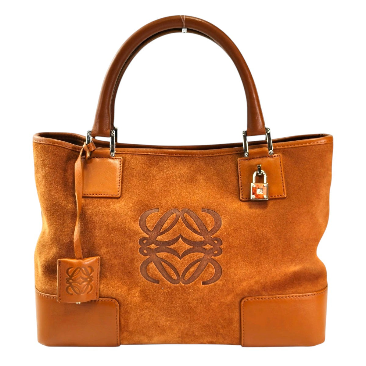 LOEWE ロエベ アマソナ フスタ トートバッグ ブラウン 管理番号：11729