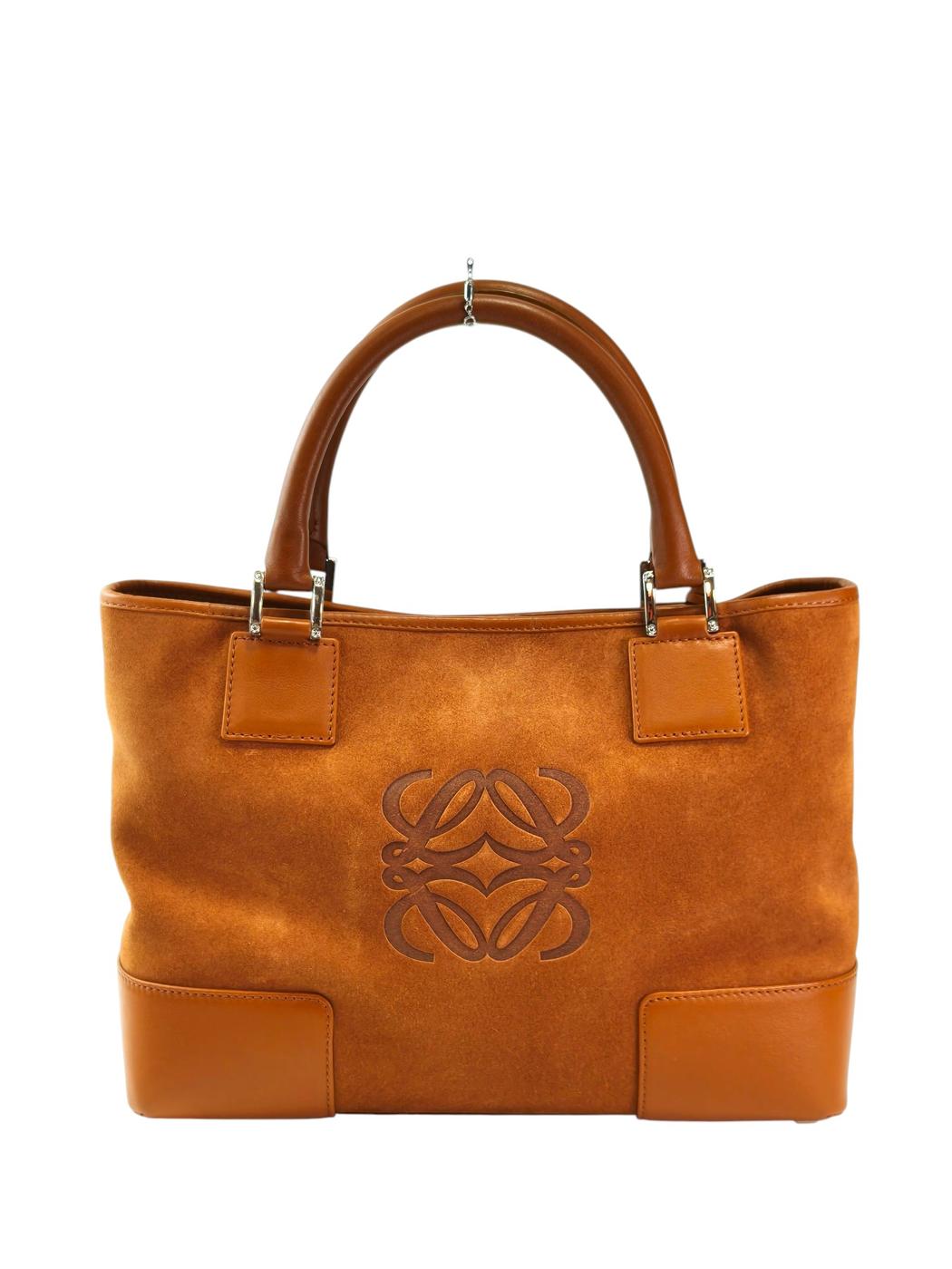 LOEWE ロエベ アマソナ フスタ トートバッグ ブラウン 管理番号：11729