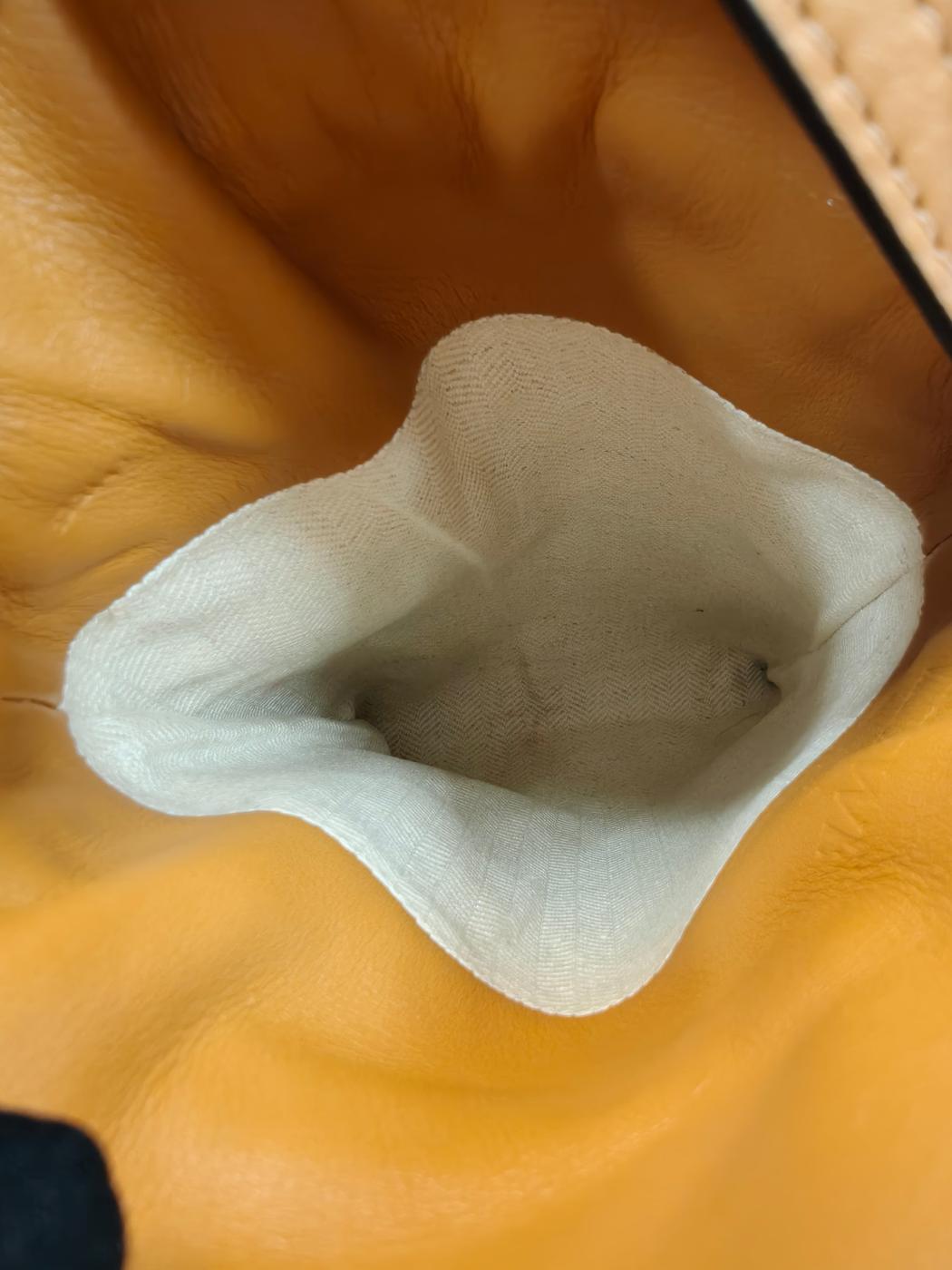 ロエベ LOEWE フラメンコポケット ショルダーバッグ レザー キャメル 管理番号：9828