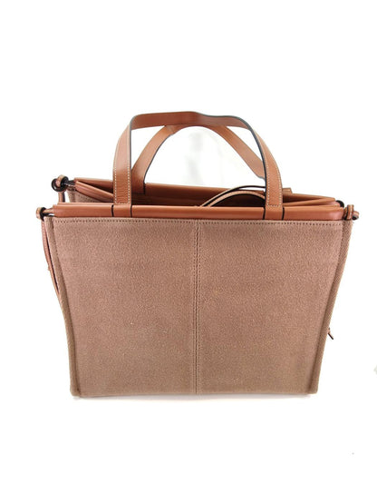 LOEWE ロエベ クッショントート スモール 330.02AA93 トートバッグ ブラウン 管理番号：9968
