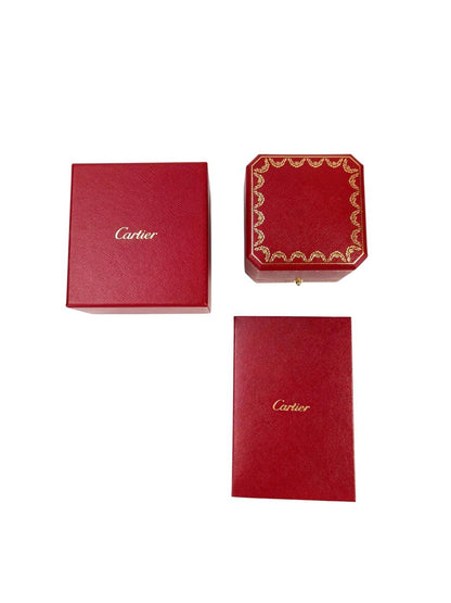 Cartier カルティエ トリニティ #54 14号 リング シルバー 管理番号：11452