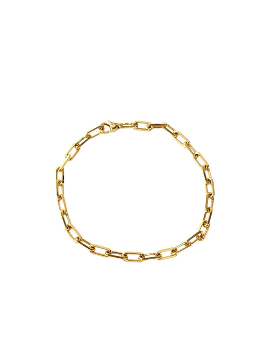 卡地亚 Cartier Santos 小号 YG 18K 9.2g 手链 金 管理编号：11854