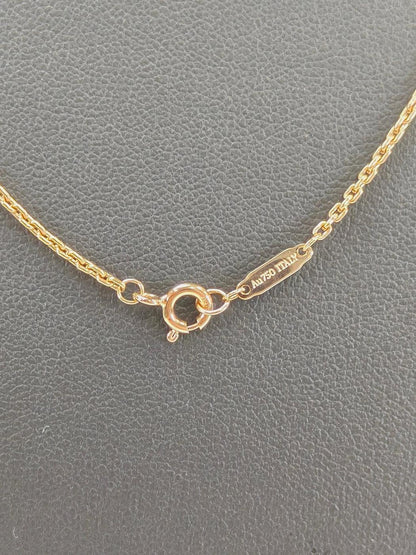 TIFFANY&Co. ティファニー ハードウェア リンク ペンダント ネックレス K18 ピンクゴールド 管理番号：10500