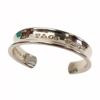 TIFFANY & Co. Tiffany 1837 Narrow Bangle Cuff Bracelet Silver Model number: 11177
