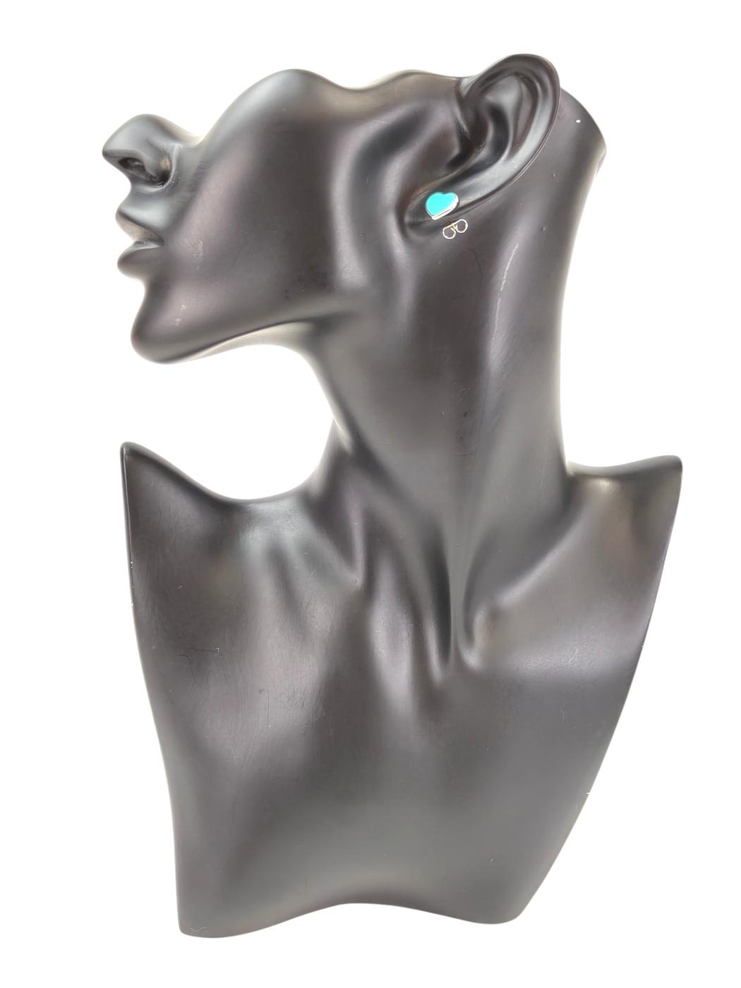 TIFFANY ティファニー リターントゥ ブルーハート ピアス シルバー 管理番号：11561