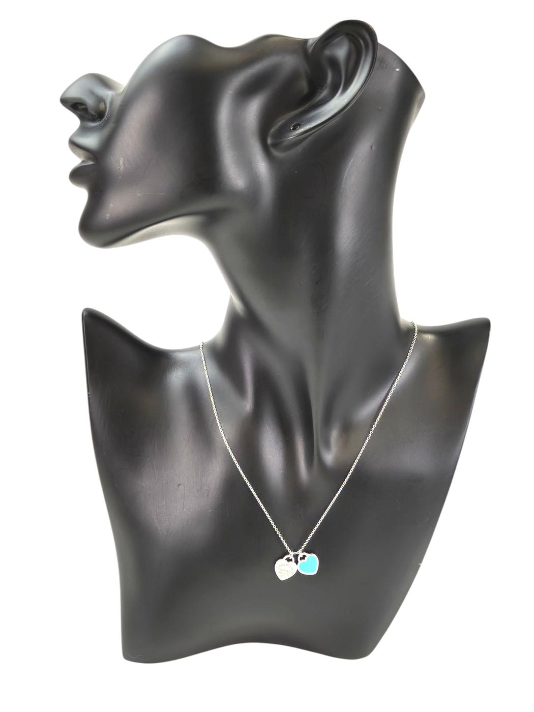 TIFFANY ティファニー リターントゥ ブルーハート ネックレス シルバー 管理番号：11562